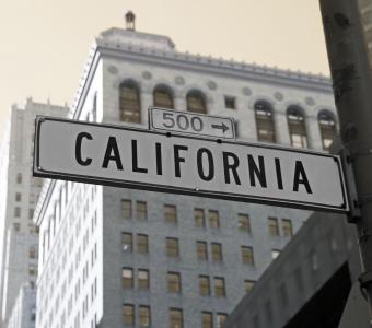 CA sign